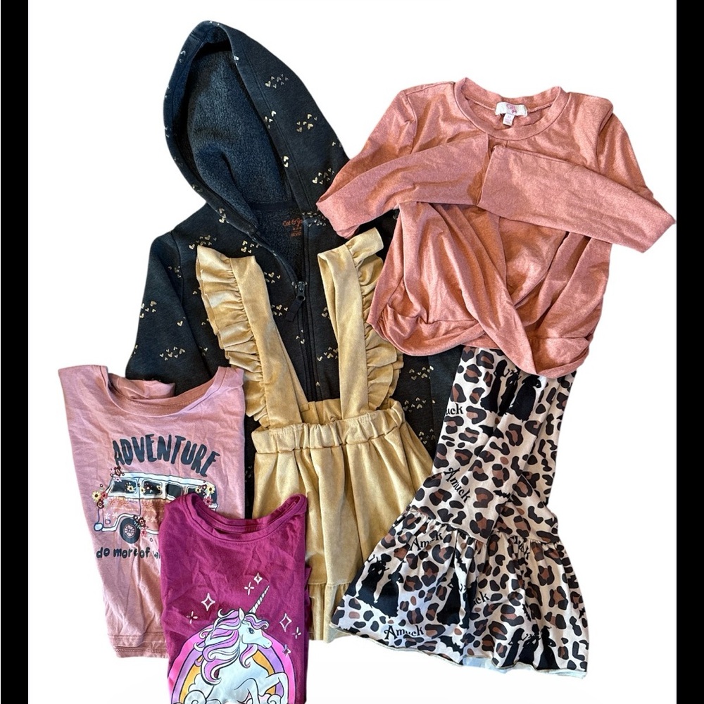 GIRL Clothing Bundle with Hoodie and Dresses